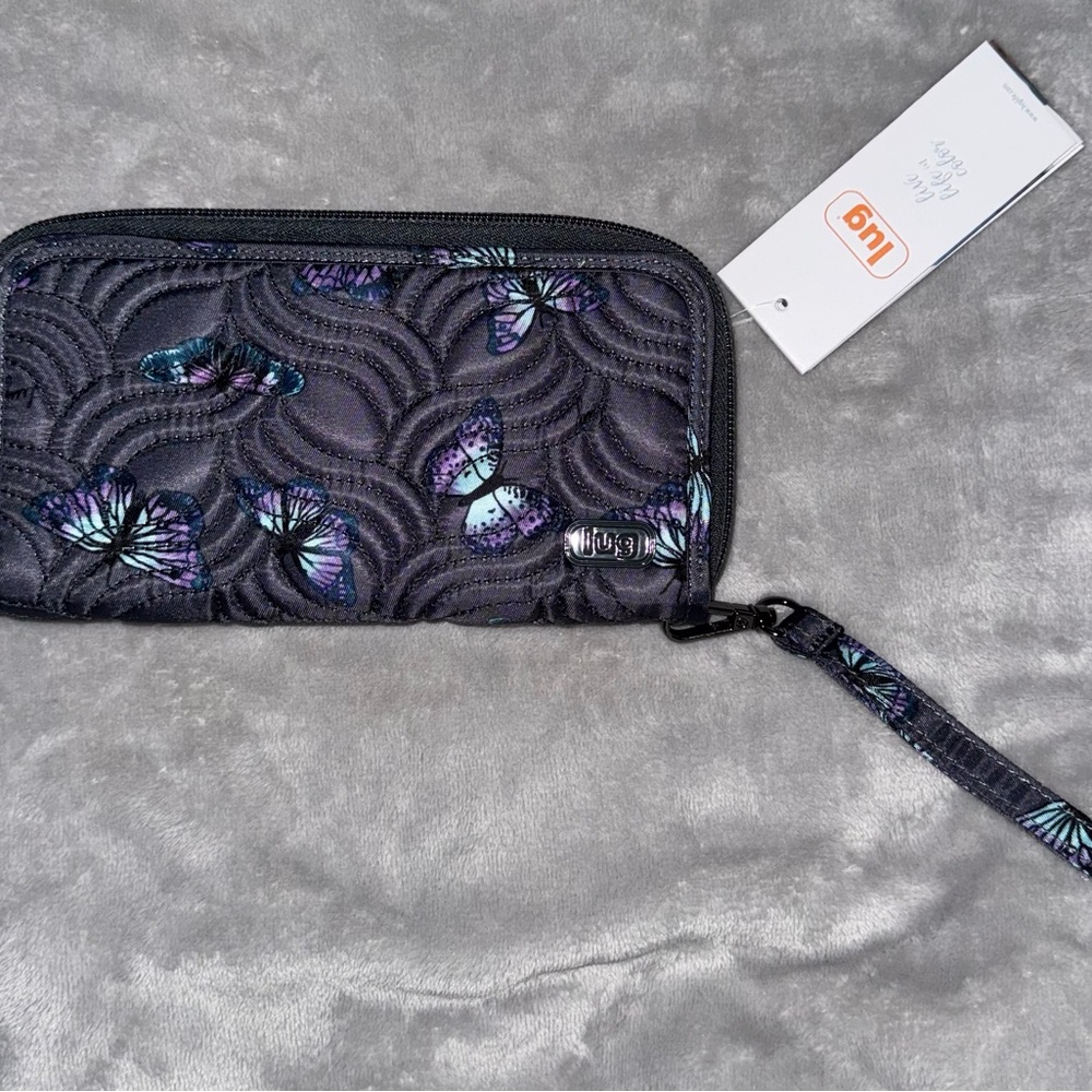 Lug Splits XL Wallet with Floral Interior